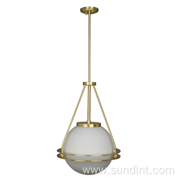 Classic Simple Metal Cafes Clubs Pendant Lamp